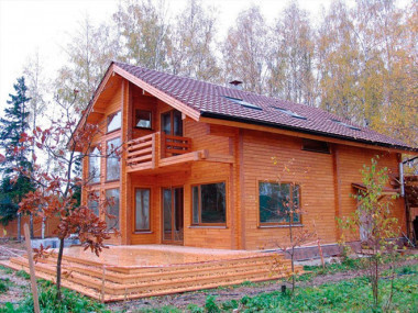 Строительство загородных домов из бруса