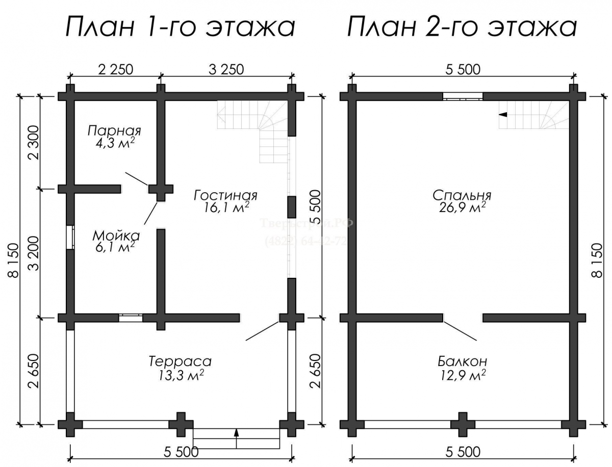 Дом баня 5,5х8,5 Дом баня 5,5х8,5